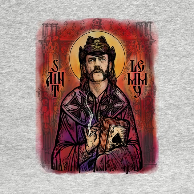 Saint Lemmy by Roberto Jaras Lira